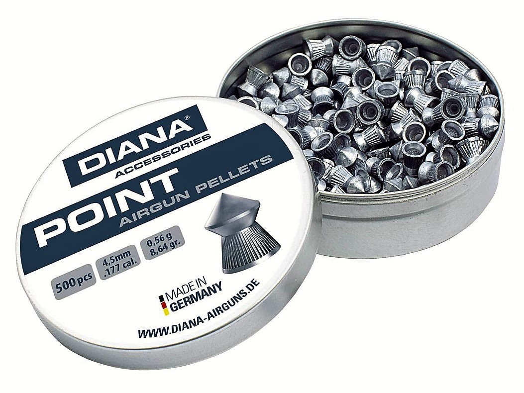 Diana Point 5.50mm Airgun Pellets tin of 200